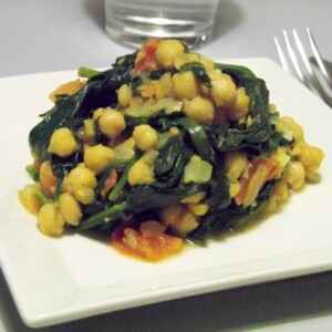 Fail - Chickpea curry with spinach
