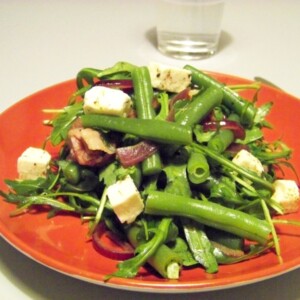 Fail - Bacon, bean and feta salad