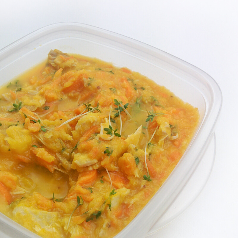 German In Johnnys Kitchen meal prep recipe orange base german